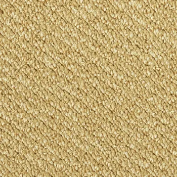 Rechteckige Draufsicht vom Vorwerk Telma Teppichboden in sonne – freundlicher Teppich für helle Wohnbereiche